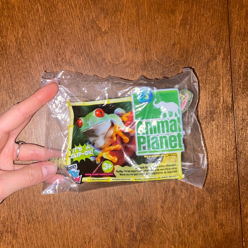 Vintage 2002 Wendy’s Animal Planet Crocodile Stuffed Toy